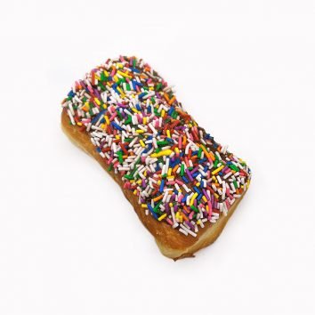 Chocolate Glazed with Sprinkles Long Johns