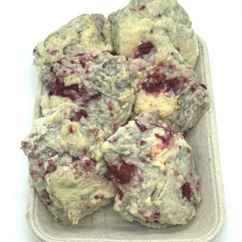 Raspberry scones