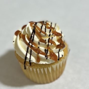 White Caramel Cupcake