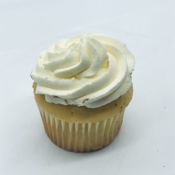 white cupcake