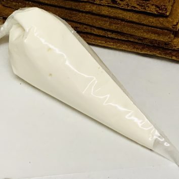 White Royal Icing Bags - 4 oz